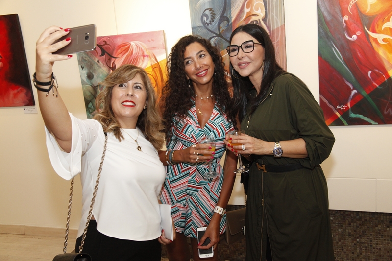 Opening of Nina Taher's Solo Exhibition 'Woman'